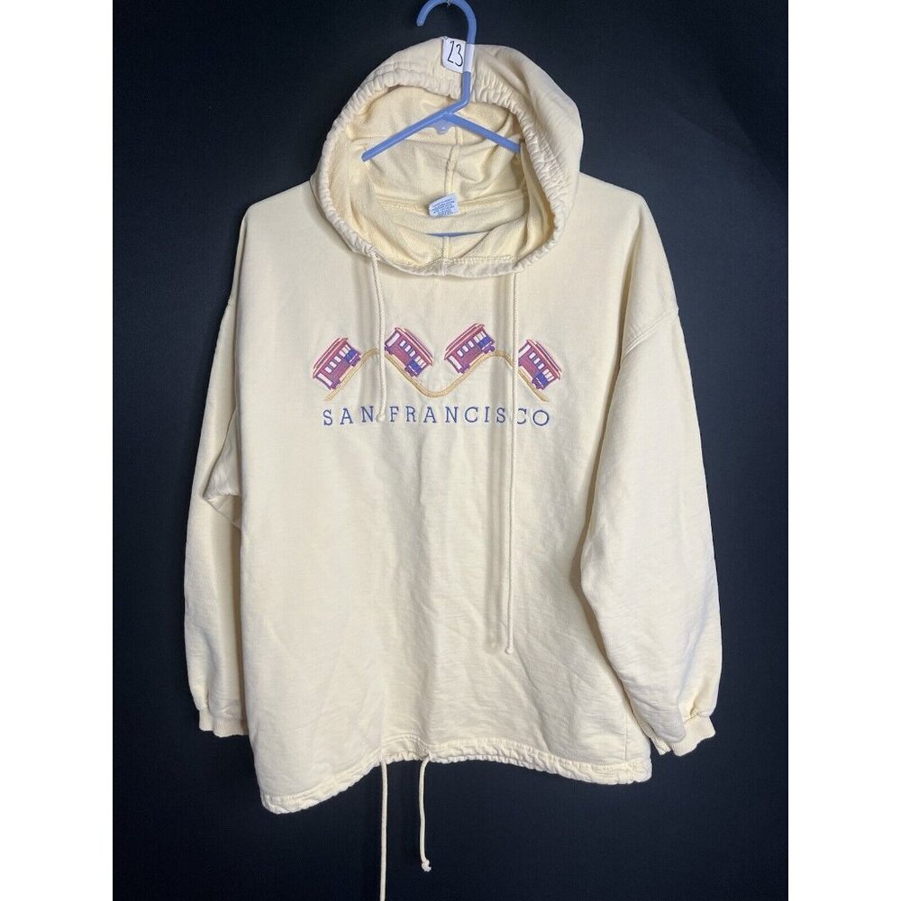 crazy shirts hawaii hoodie size medium san fransico pullover